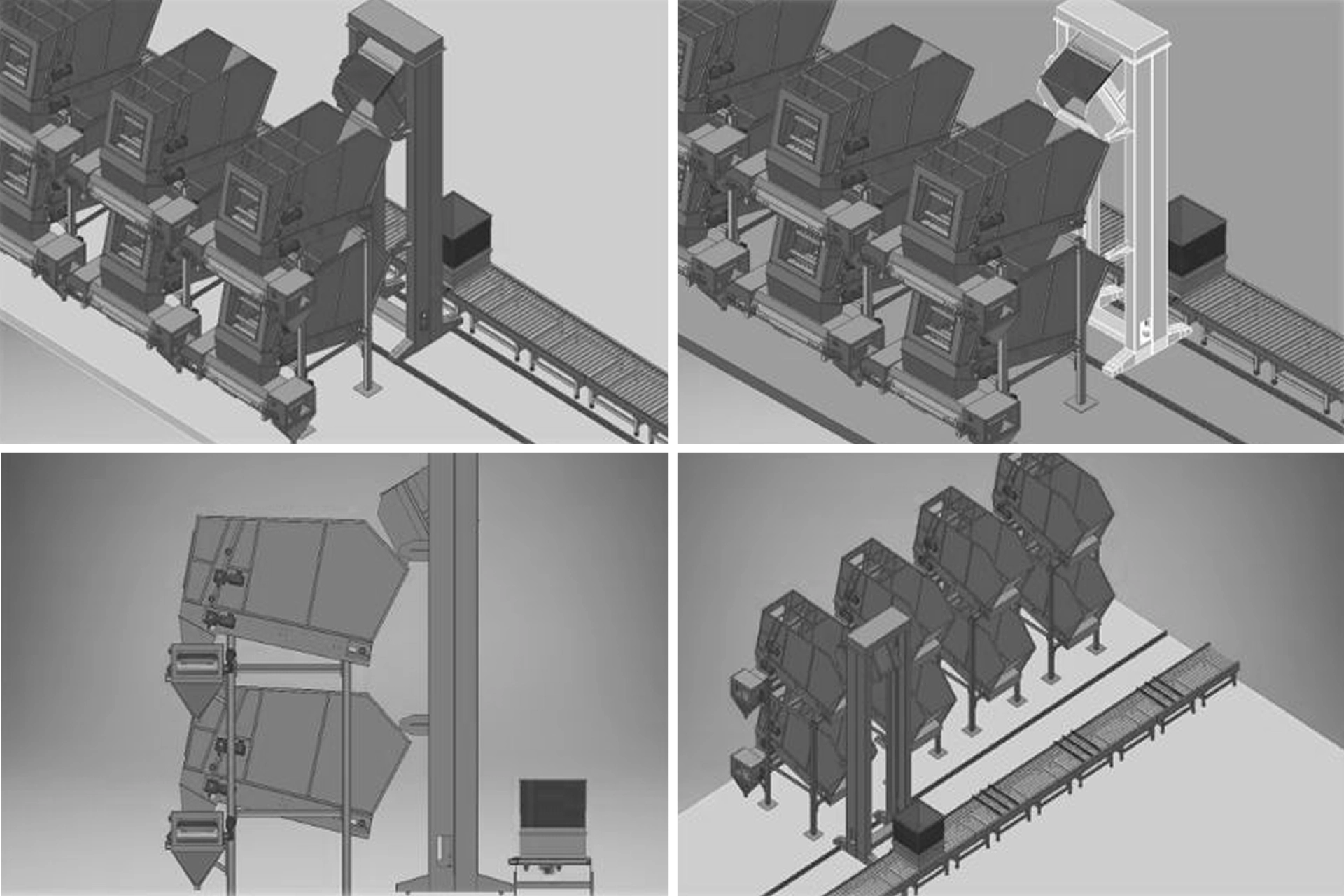 automated bin tipping systems