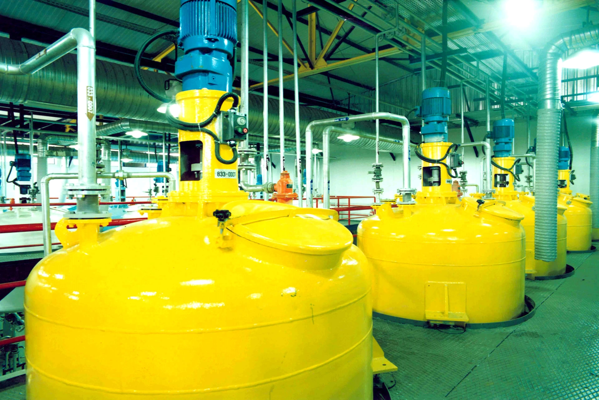 paint production plant