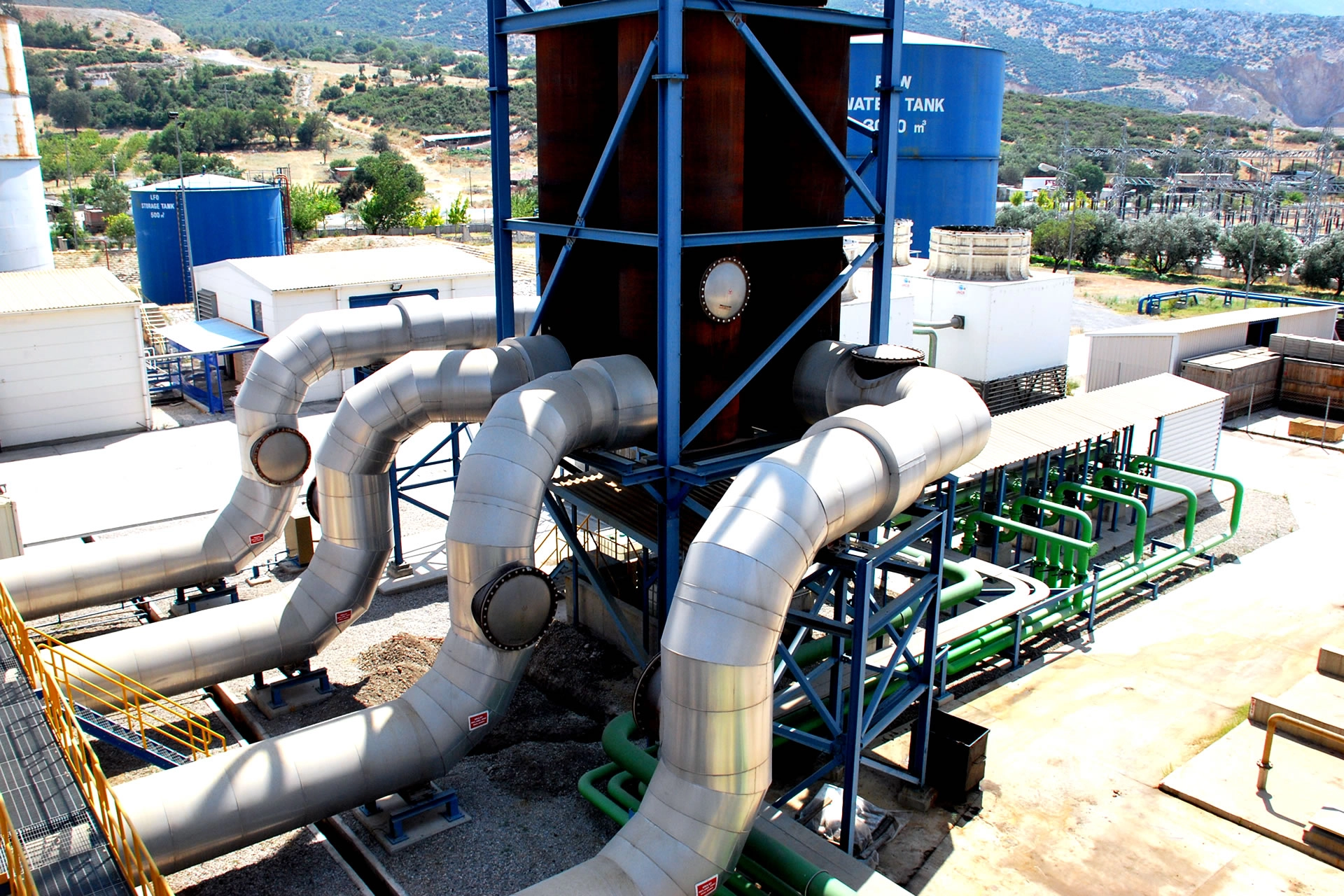 lubricating oil production plant