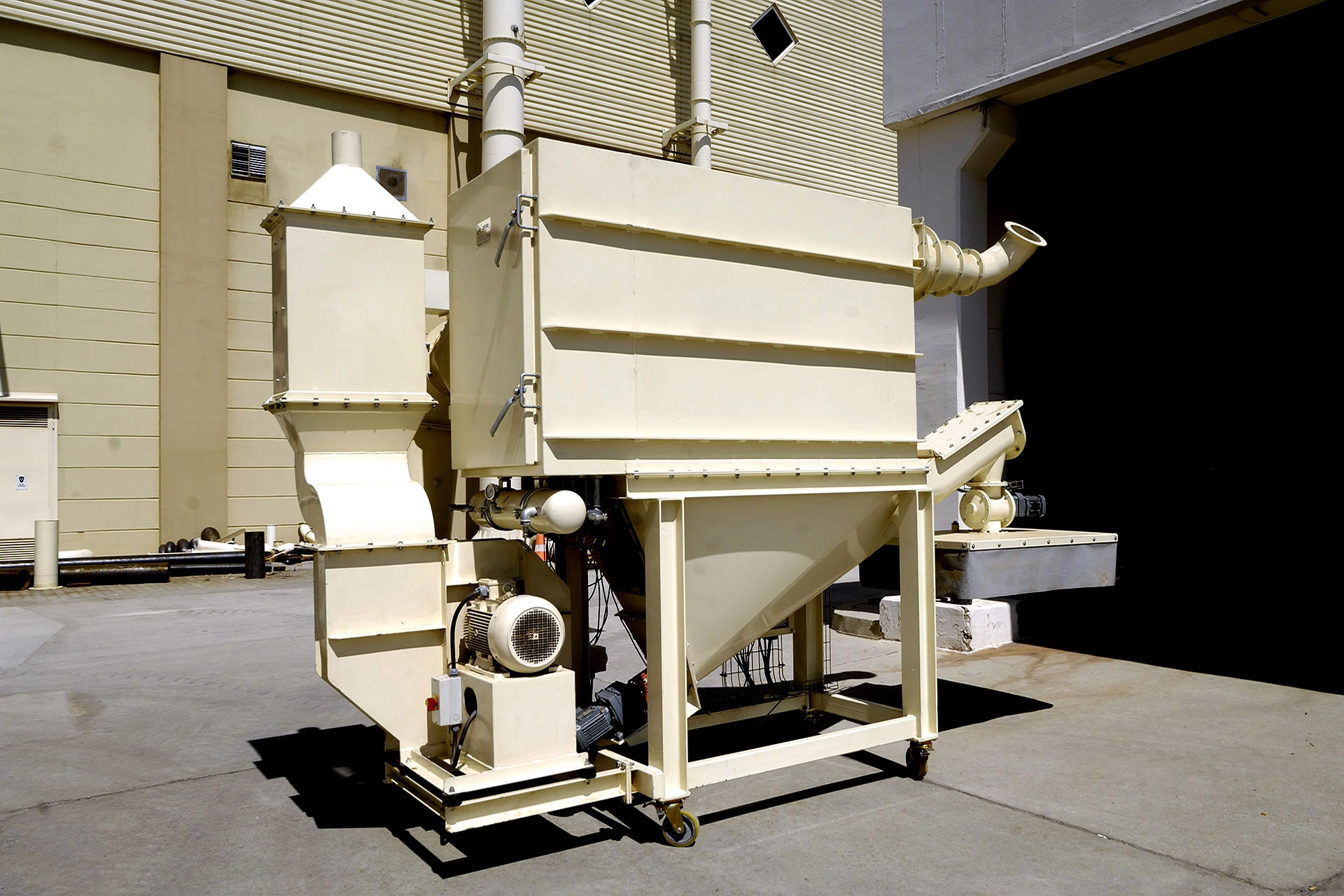 mobile jet pulse filter unit