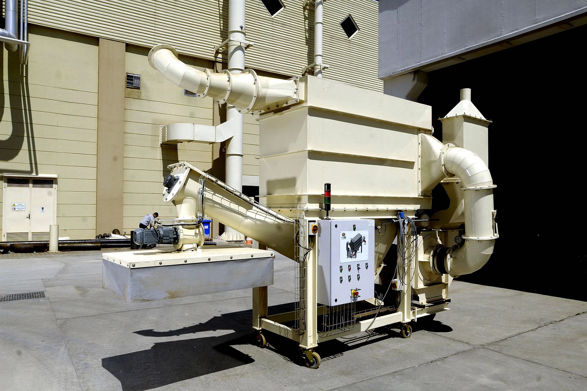 mobile jet pulse filter unit