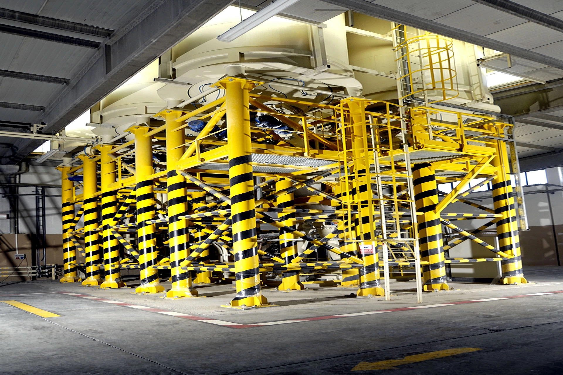 paint production plant