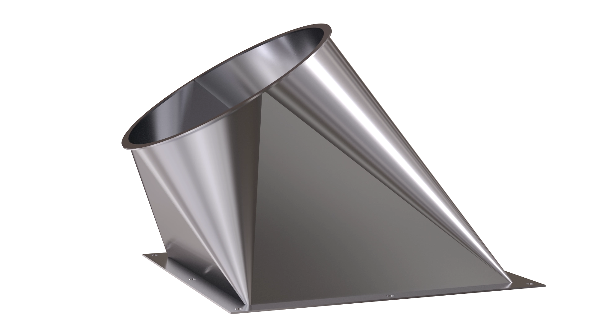 spouts with inclination of 60 transition