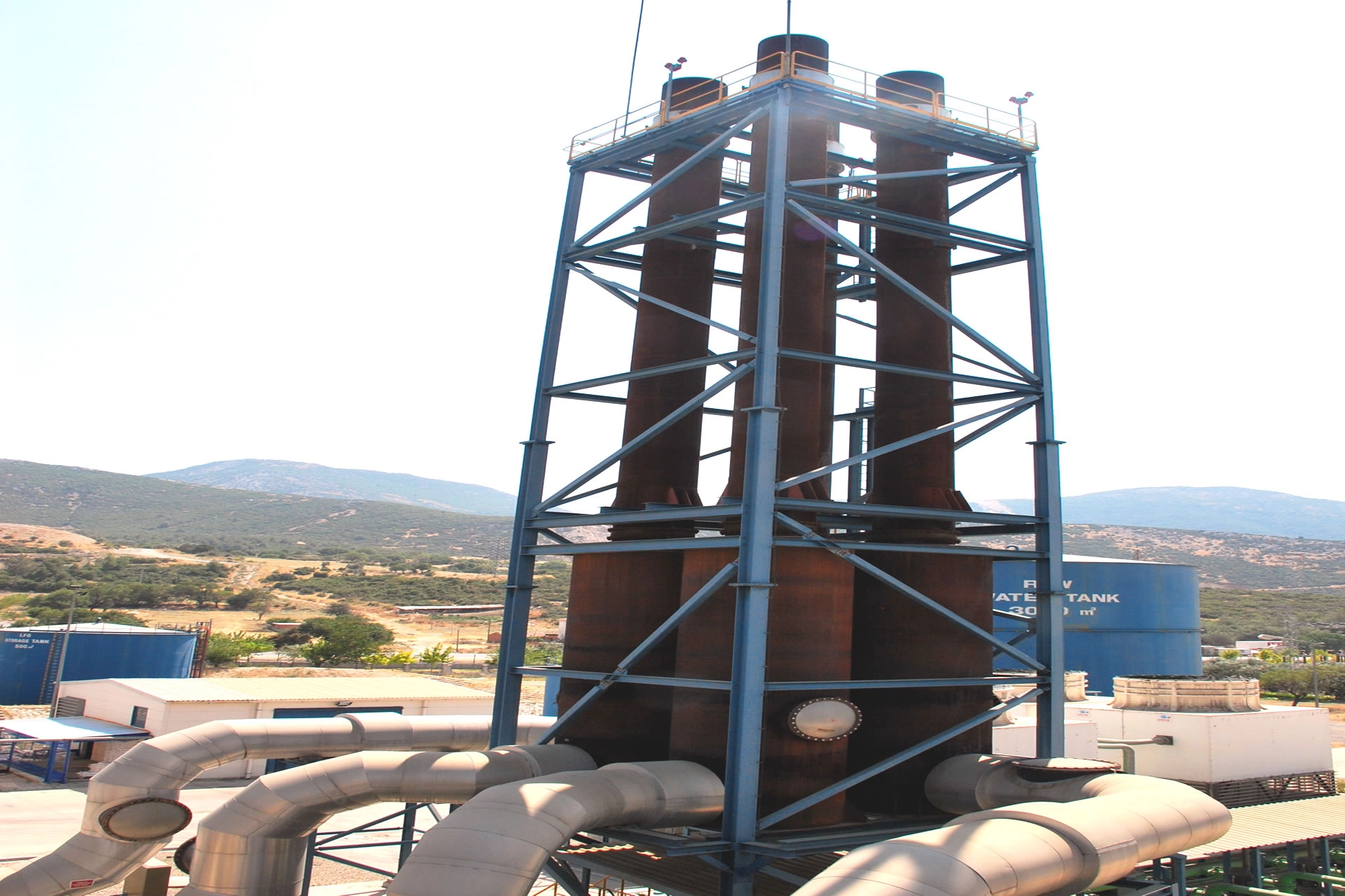 carbon steel and stainless steel stacks of all types