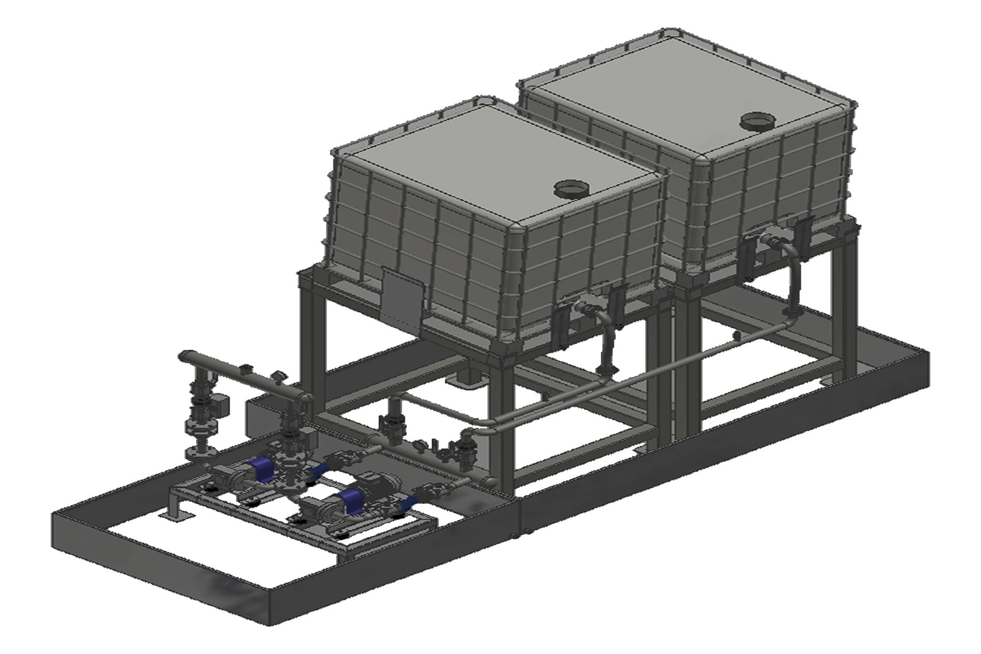 triacetin and glue distribution system