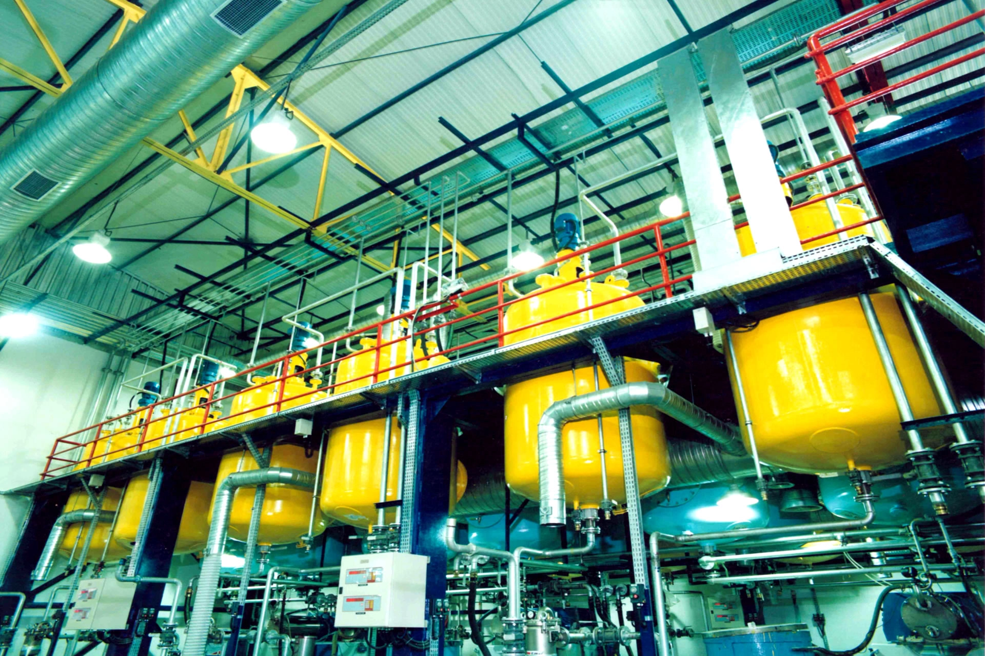 paint production plant