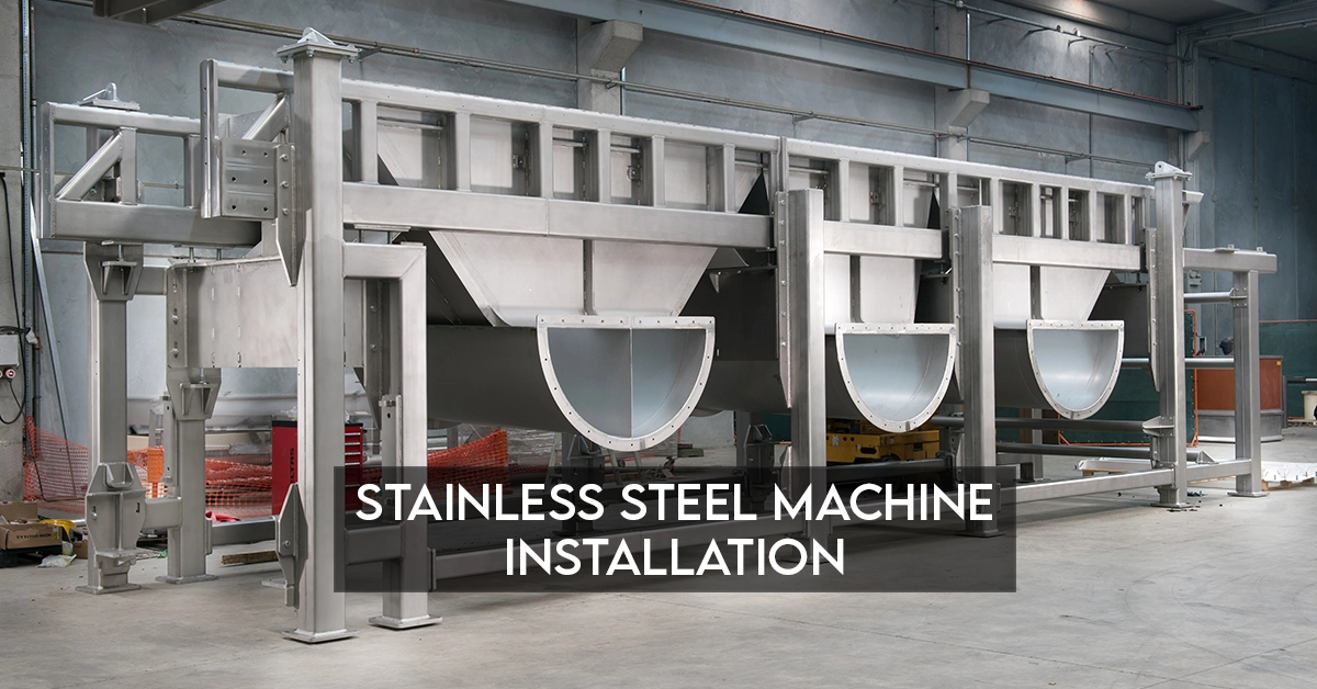 Stainless Steel Machine Installation